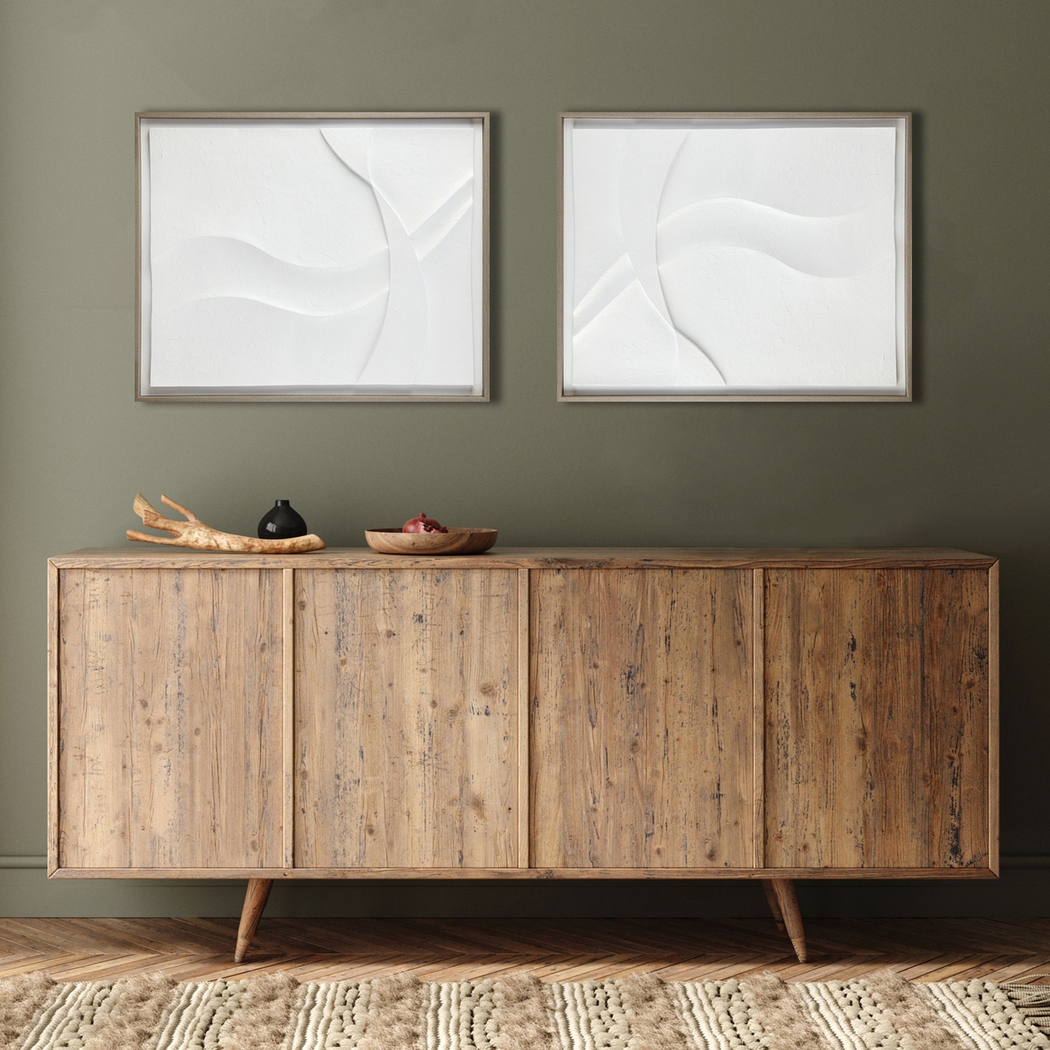 Dibwe Off White Wall Decor - Thumbnail - Image 3