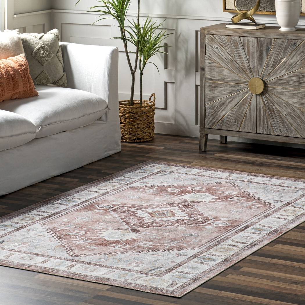 Didako Blush 4' x 6' Rug - Thumbnail - Image 4