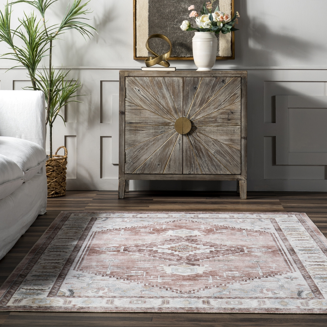 Didako Blush 5' x 8' Rug - Thumbnail - Image 3