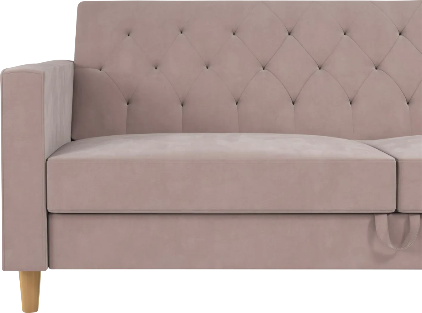 Diechman Blush Futon with Storage - Thumbnail - Image 15