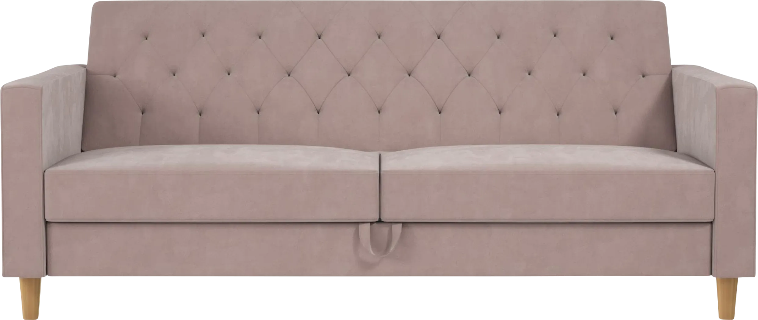 Diechman Blush Futon with Storage - Thumbnail - Image 3