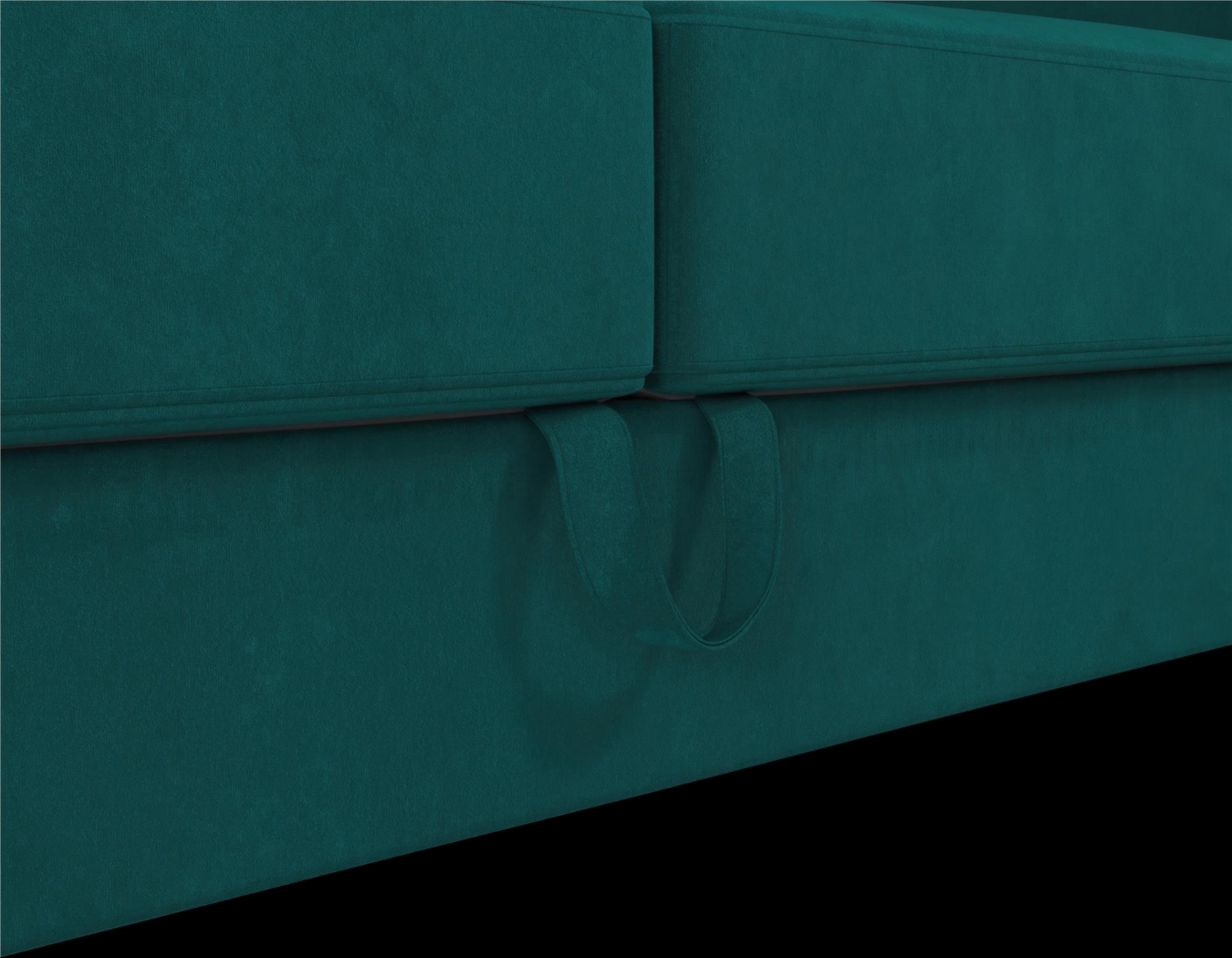 Diechman Green Futon with Storage - Thumbnail - Image 13