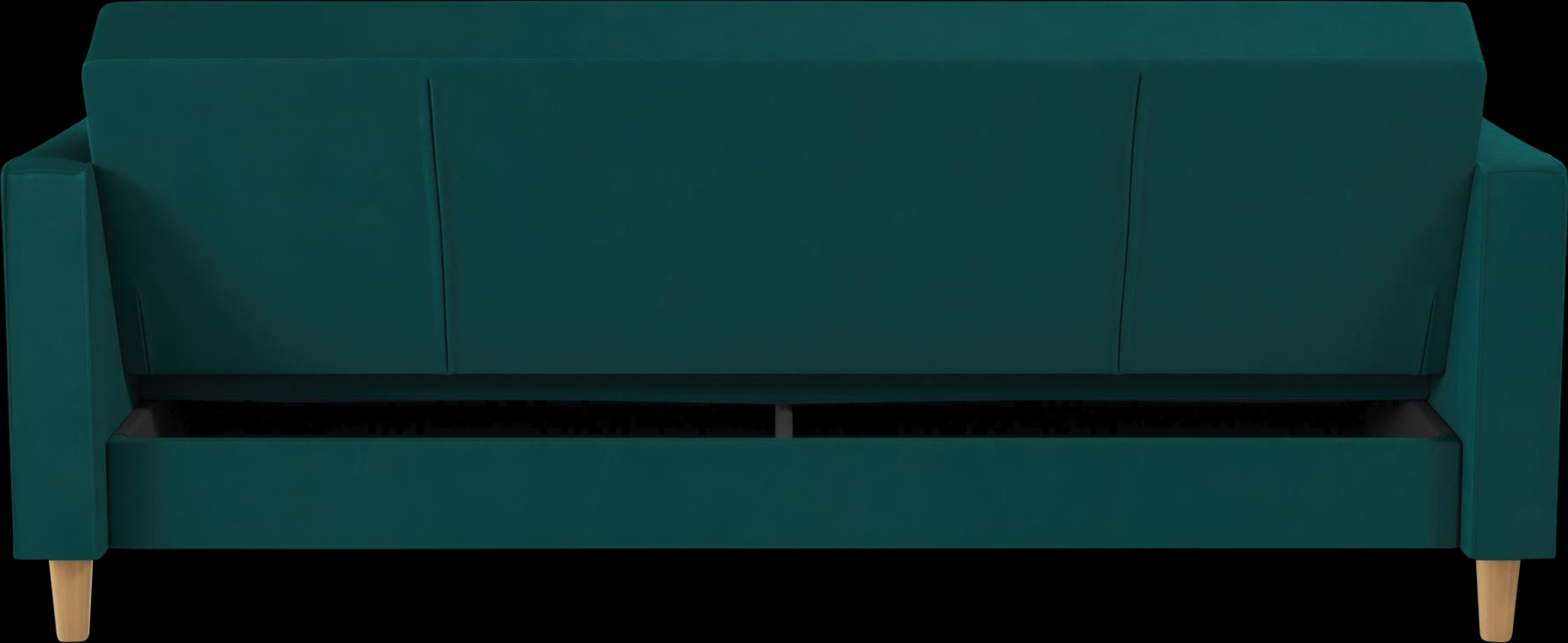 Diechman Green Futon with Storage - Thumbnail - Image 19