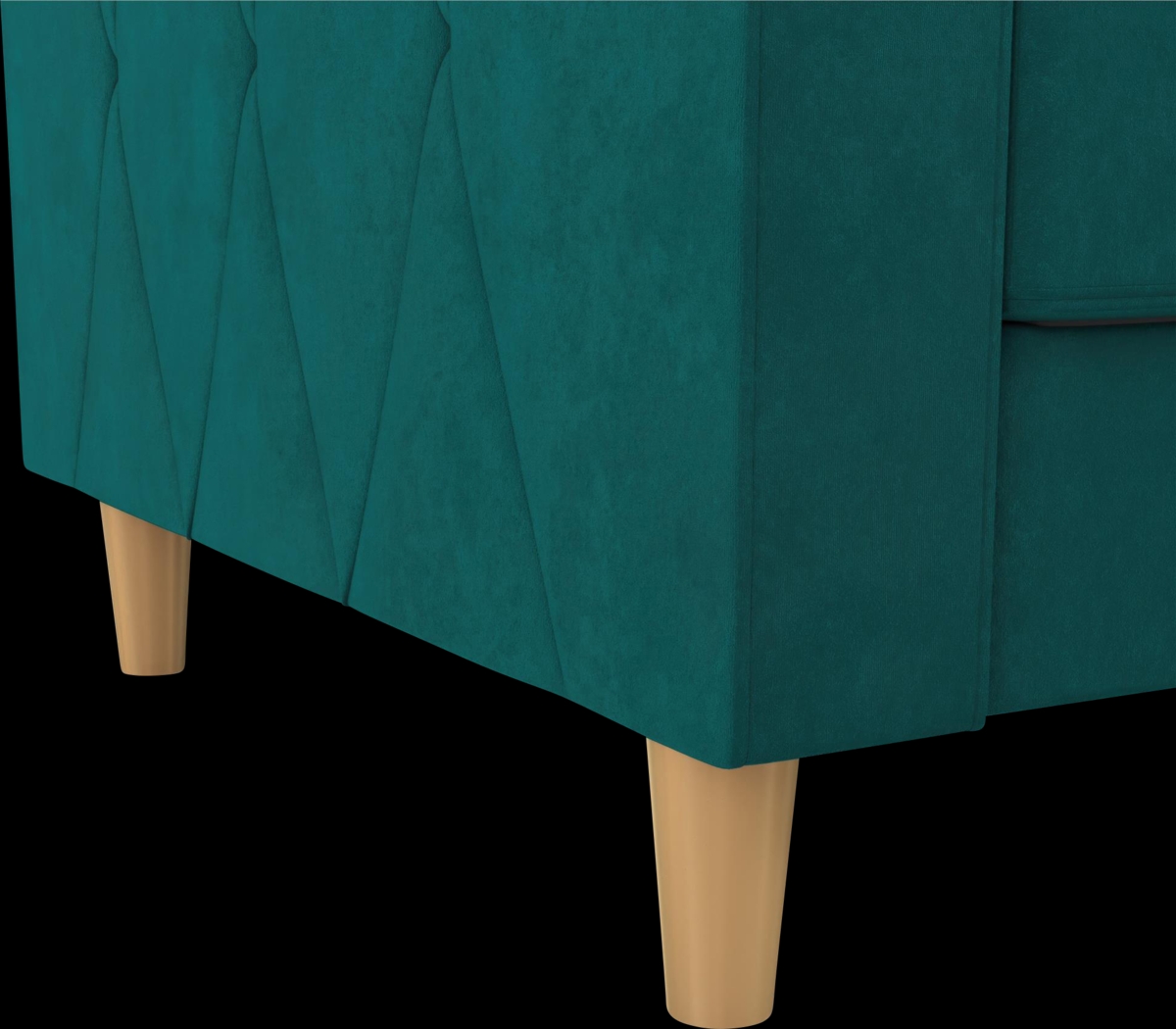 Diechman Green Futon with Storage - Thumbnail - Image 20