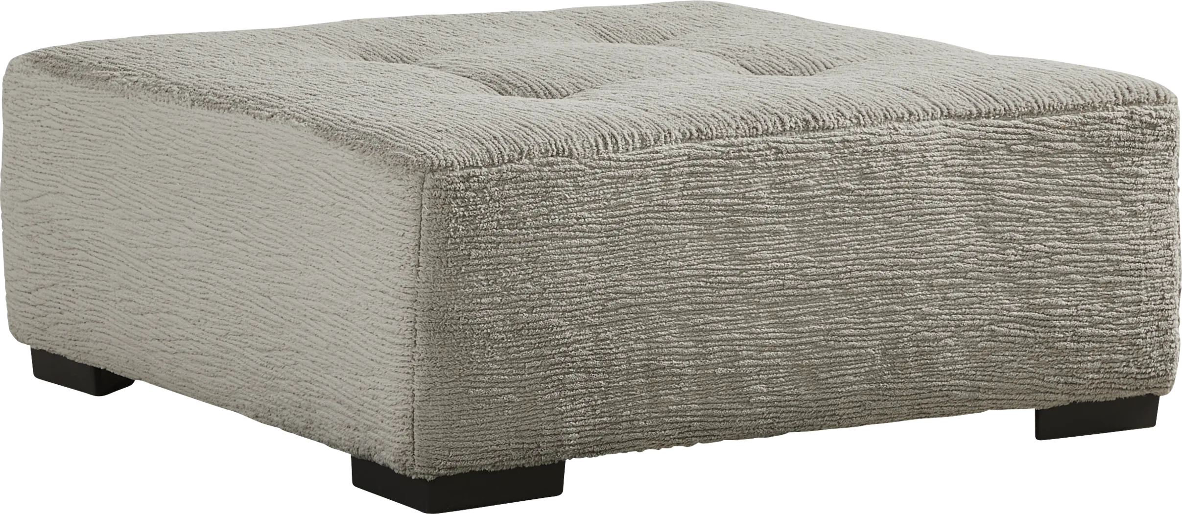 Diego Gray Cocktail Ottoman - Thumbnail - Image 2