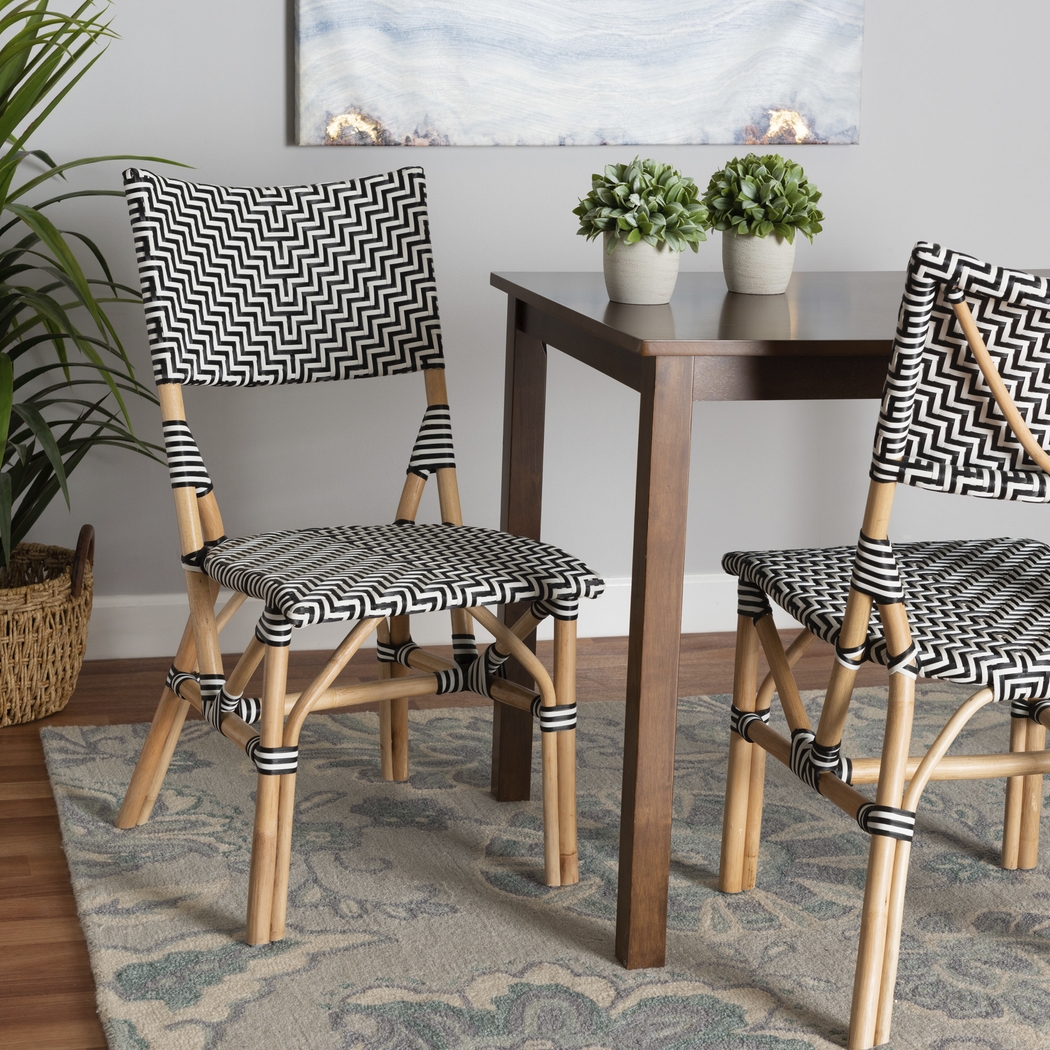 Diericx Black Dining Chair - Thumbnail - Image 2