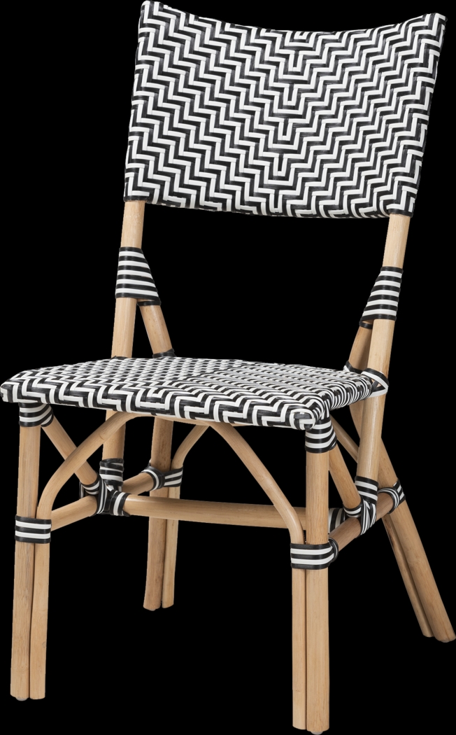 Diericx Black Dining Chair - Thumbnail - Image 1