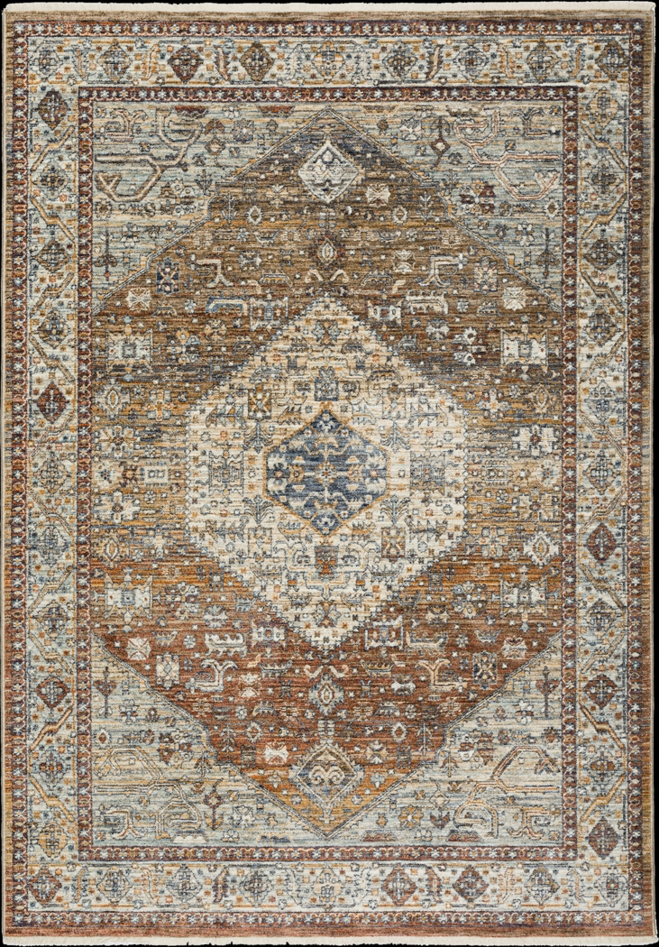 Digcier Red 5' x 7'10 Rug - Thumbnail - Image 1