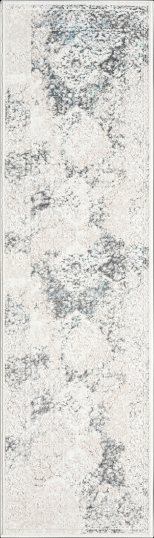 Digsoll Ivory/Gray 2' x 7' Runner Rug - Thumbnail - Image 1