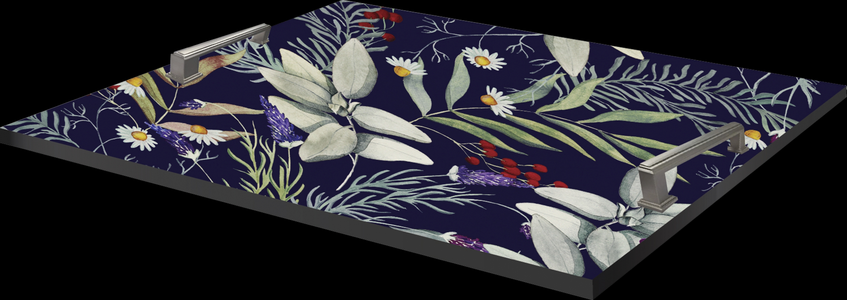 Diiki Blue Accent Tray - Thumbnail - Image 4