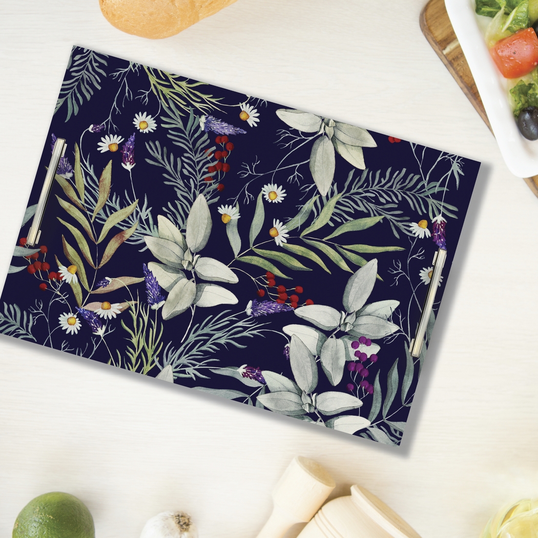 Diiki Blue Accent Tray - Thumbnail - Image 7