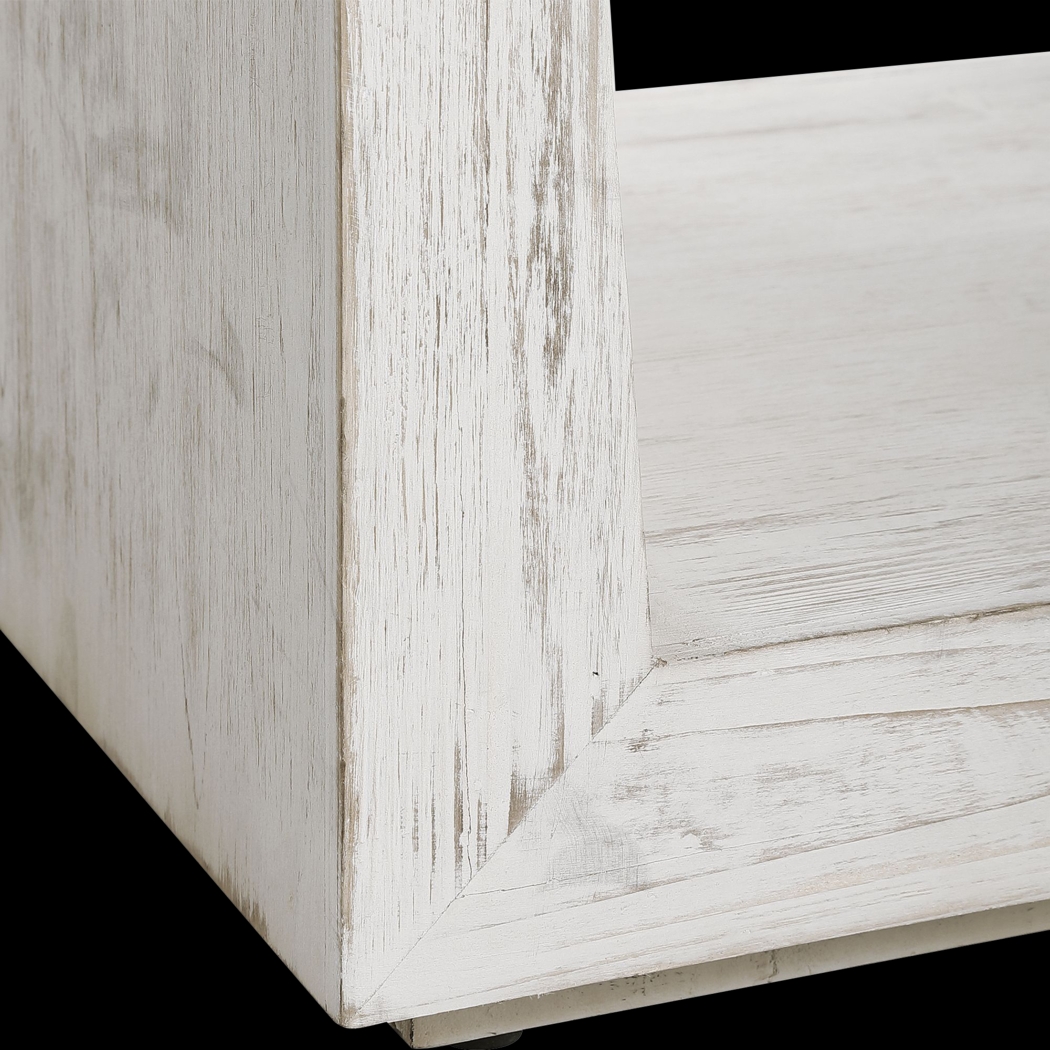 Dilcrest White Bench - Thumbnail - Image 4