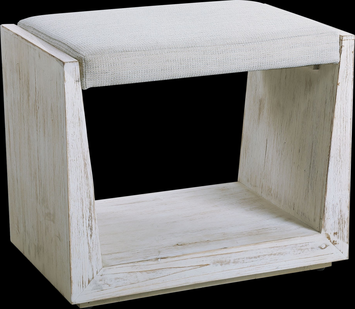 Dilcrest White Bench - Thumbnail - Image 1