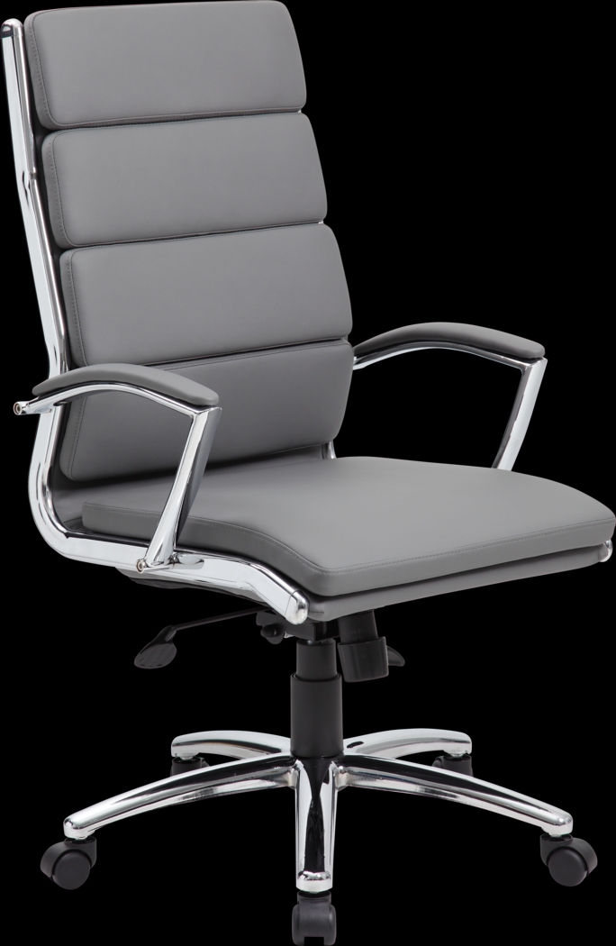 Dilkon Gray Desk Chair - Thumbnail - Image 1