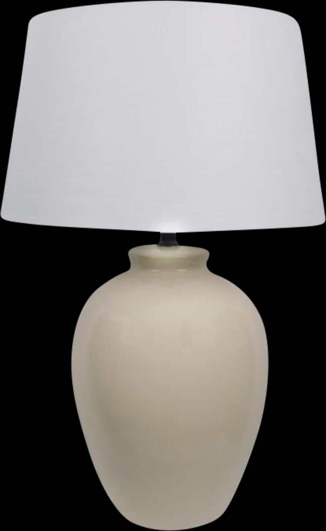 Dillard Court Ivory Lamp - Thumbnail - Image 1