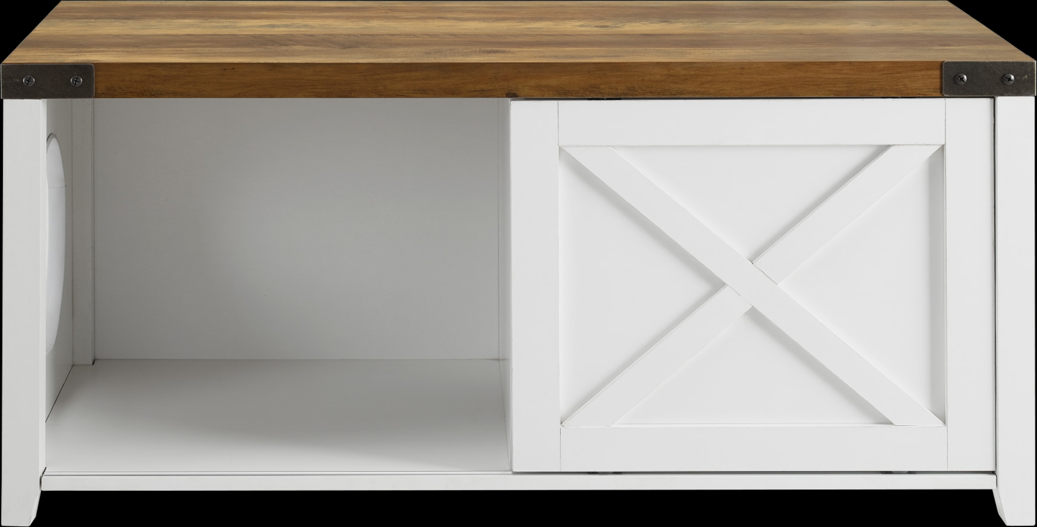 Dillfield Brown Accent Bench - Thumbnail - Image 2