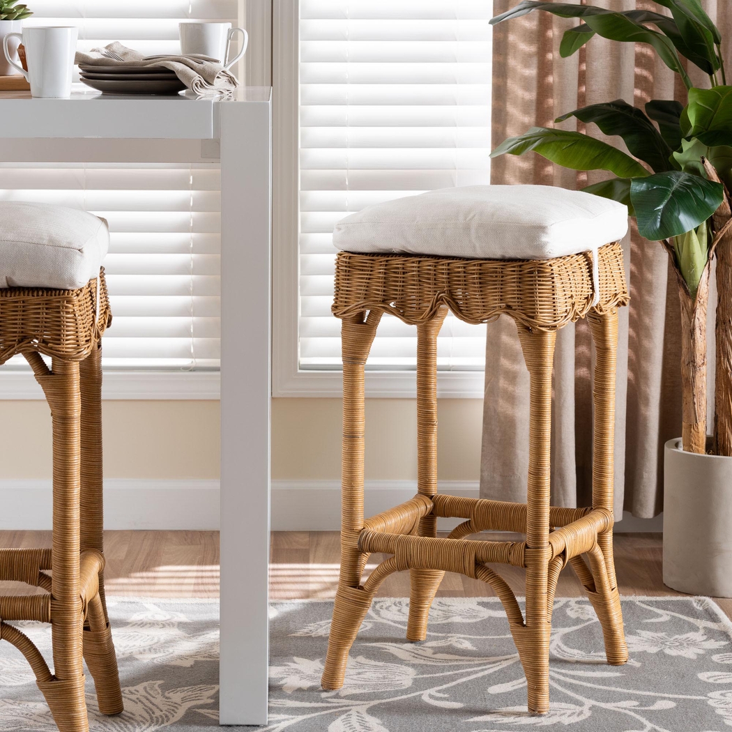 Dillmont Brown Barstool - Thumbnail - Image 2