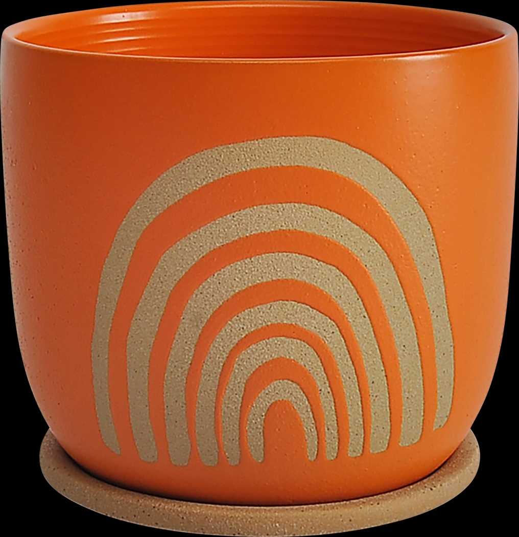 Dilwoth Orange Planter - Thumbnail - Image 1