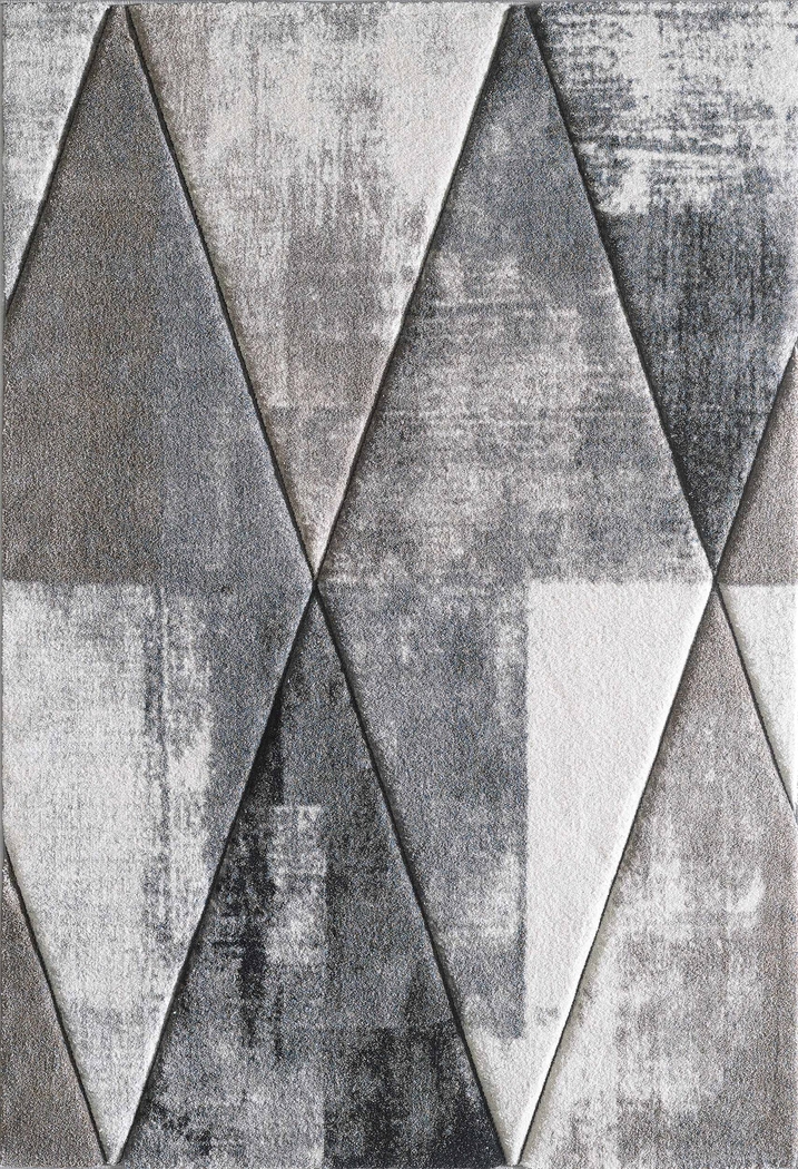 Dimensions 5' x 7'6" Gray Rug - Thumbnail - Image 1