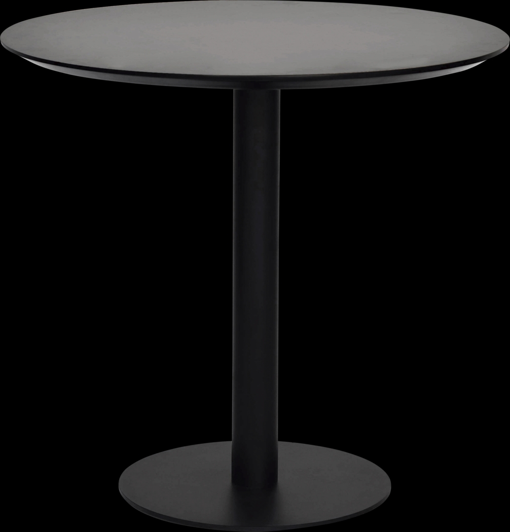 Dinauer Black Bistro Table - Thumbnail - Image 1