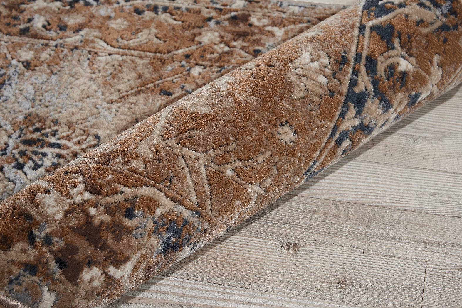 Dinias Taupe 2'2 x 7'7 Runner Rug - Thumbnail - Image 3