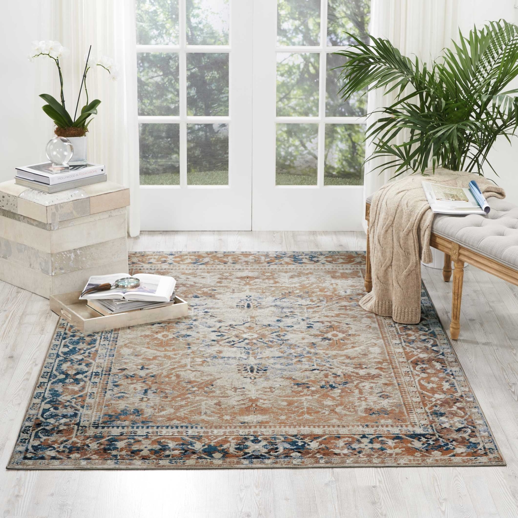 Dinias Taupe 5'3 x 7'7 Rug - Thumbnail - Image 4