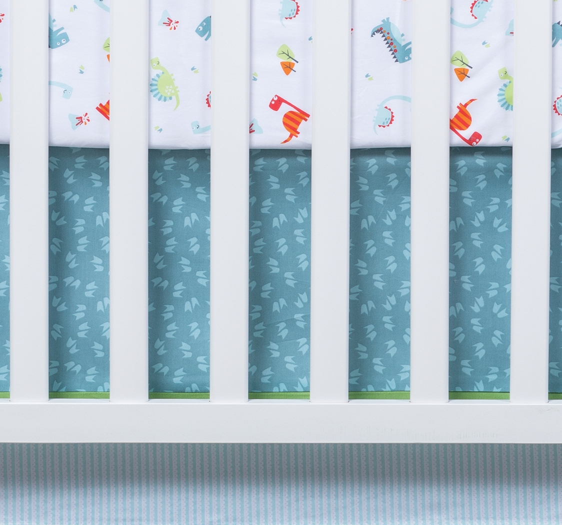 Dino Town Sky 3 Pc Baby Bedding Set - Thumbnail - Image 7