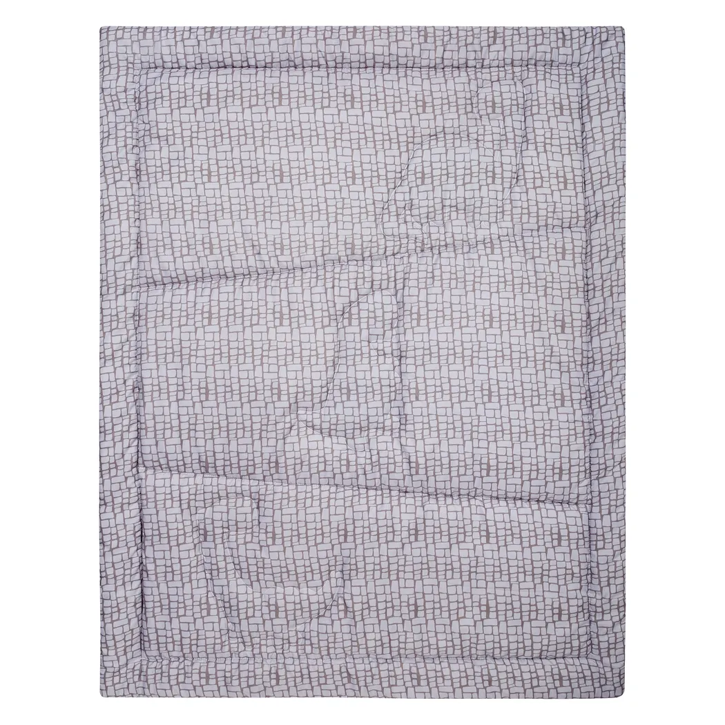 Dino Trail White 4 Pc Baby Bedding Set - Thumbnail - Image 8