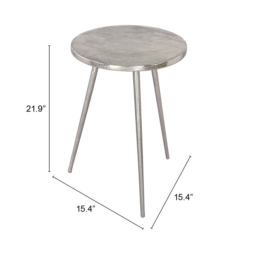 Diomede Silver End Table - Thumbnail - Image 8