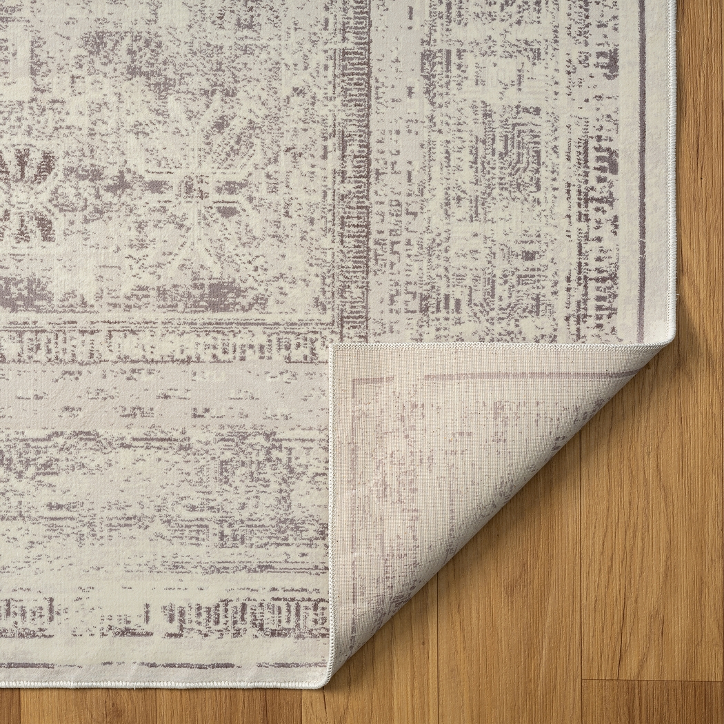 Dione Gray 5'3 x 7' Rug - Thumbnail - Image 5