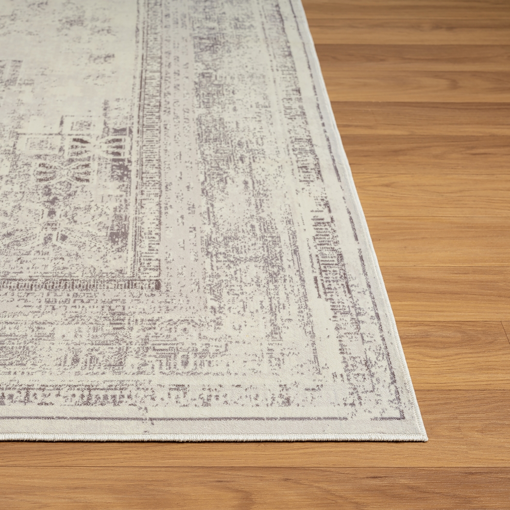 Dione Gray 5'3 x 7' Rug - Thumbnail - Image 8