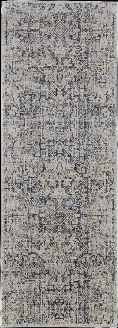 Dioriye Gray 2'6 x 10' Runner Rug - Thumbnail - Image 1