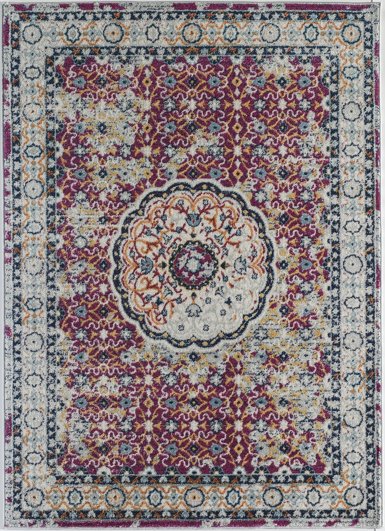 Dipal Red 8' x 10' Rug - Thumbnail - Image 1