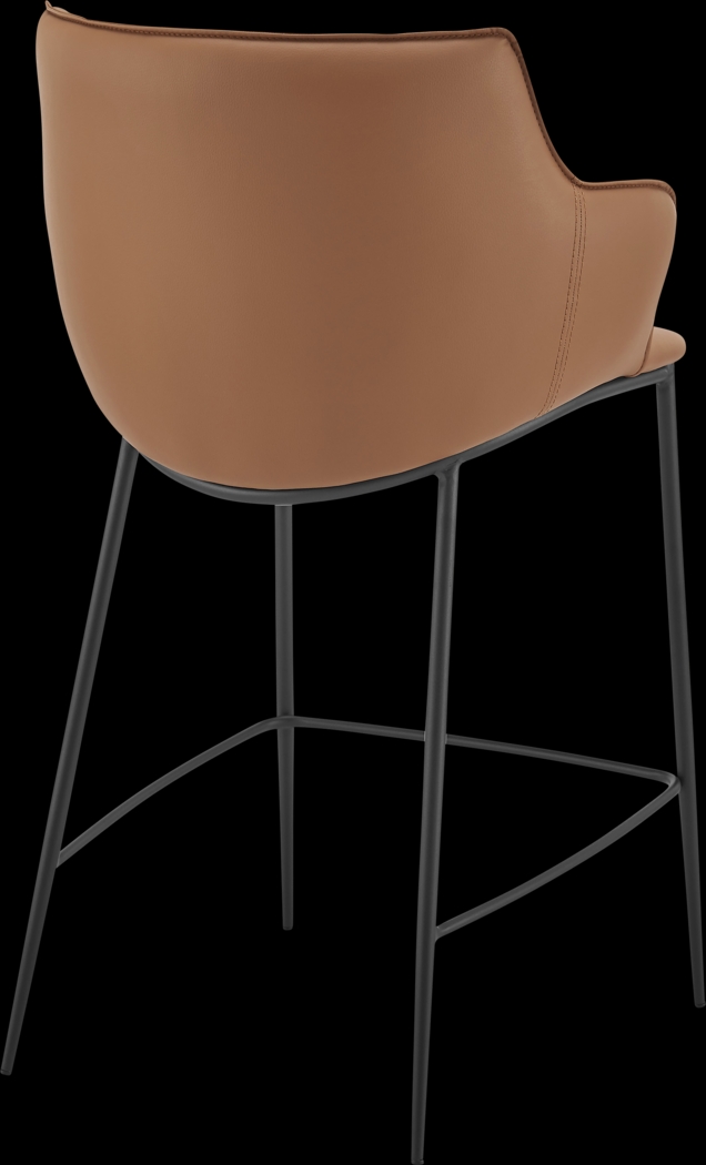 Dipaolo Caramel Counter Height Stool - Thumbnail - Image 4