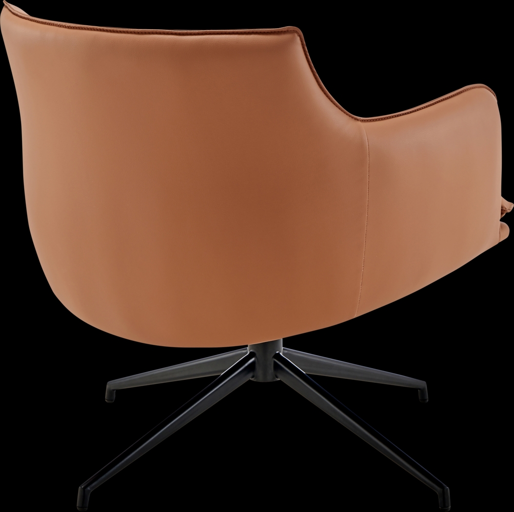 Dipaolo Caramel Swivel Accent Chair - Thumbnail - Image 4