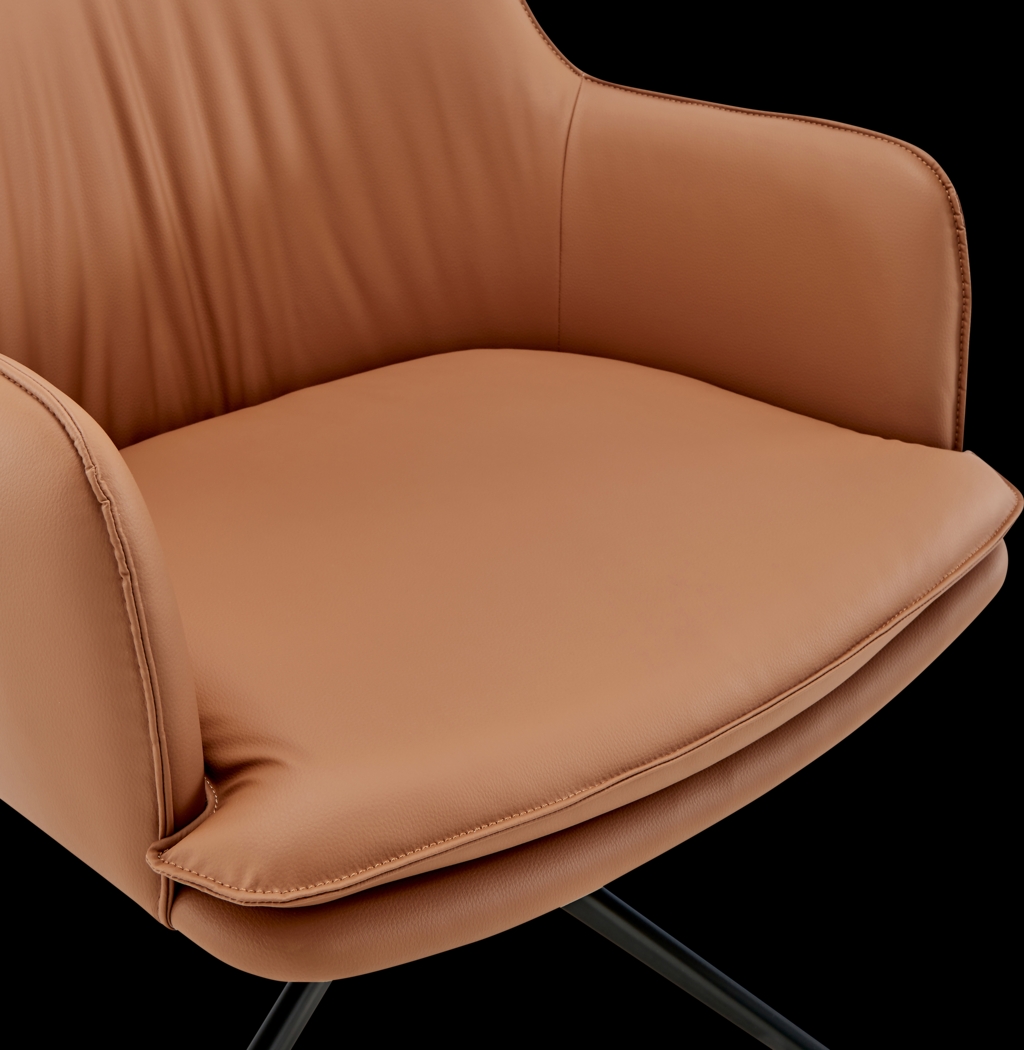 Dipaolo Caramel Swivel Accent Chair - Thumbnail - Image 6