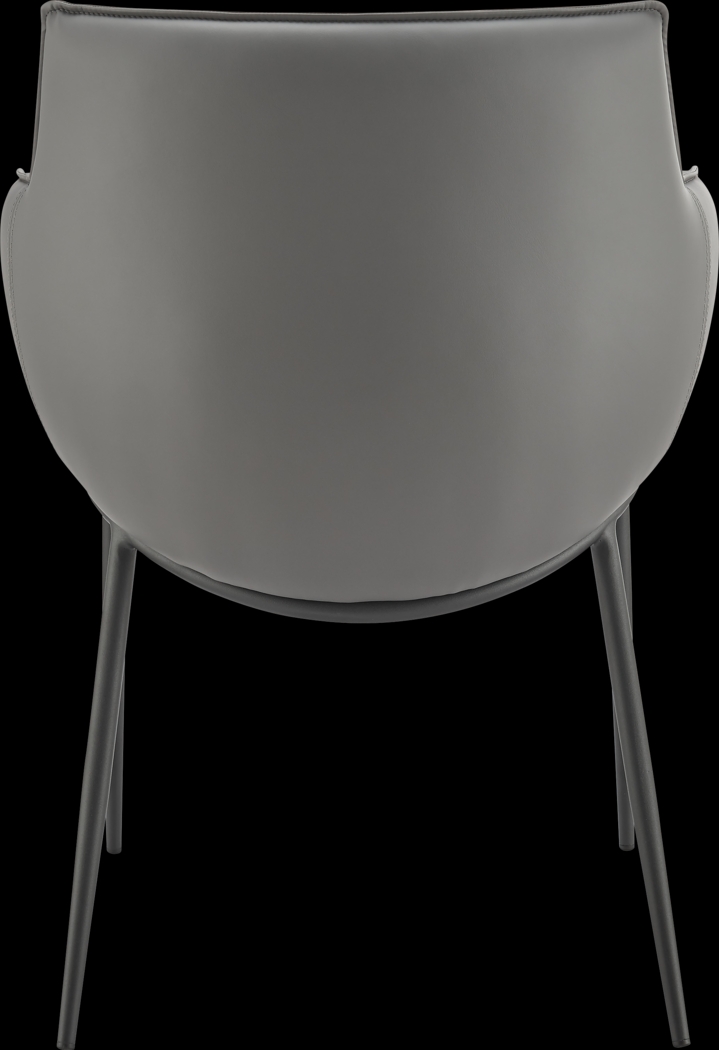 Dipaolo Gray Arm Chair - Thumbnail - Image 3