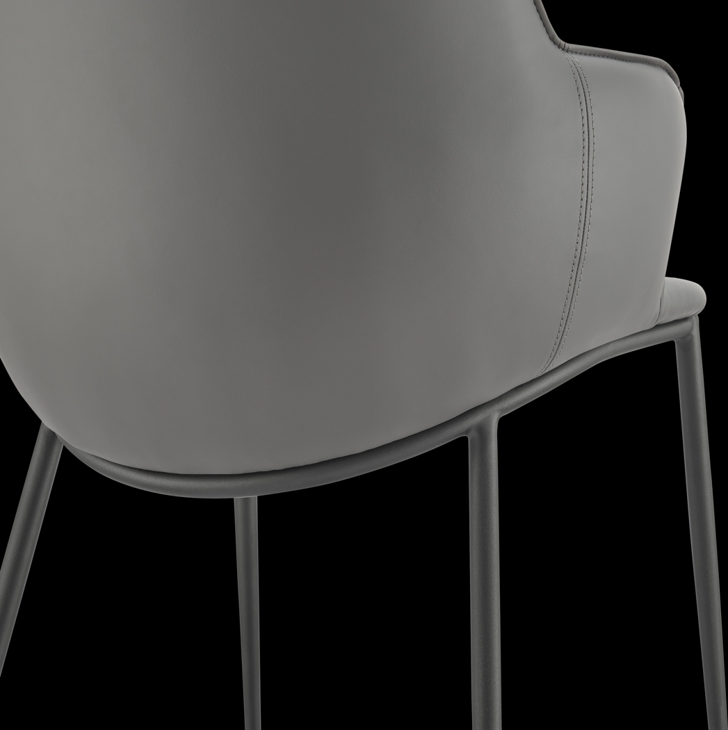 Dipaolo Gray Arm Chair - Thumbnail - Image 5