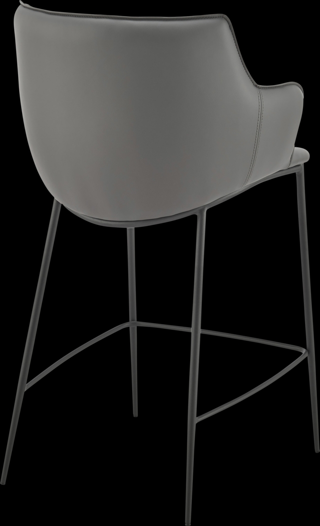Dipaolo Gray Counter Height Stool - Thumbnail - Image 4