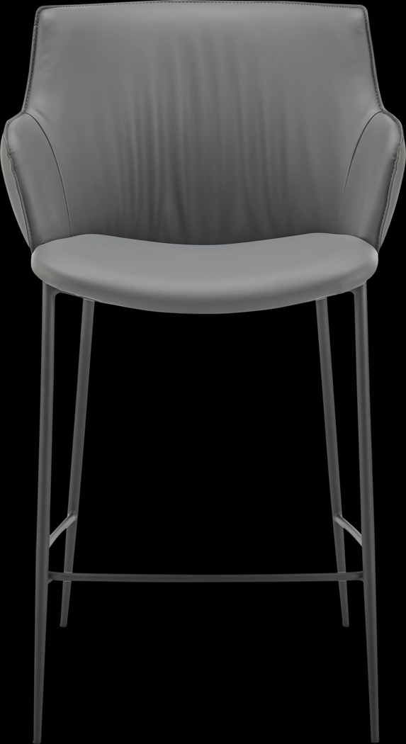 Dipaolo Gray Counter Height Stool - Thumbnail - Image 1