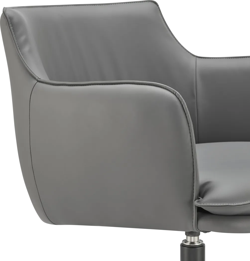 Dipaolo Gray Swivel Accent Chair - Thumbnail - Image 7