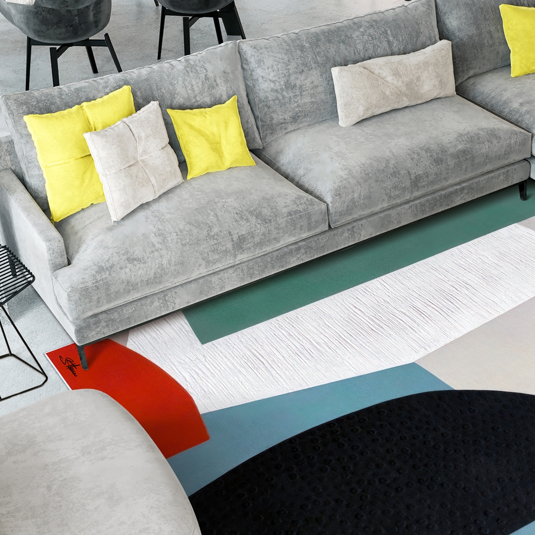 Dirgeshine Multi 5' x 7'7 Rug - Thumbnail - Image 3