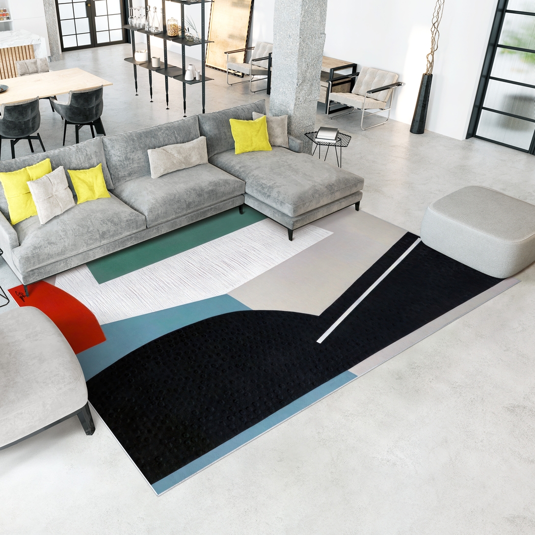 Dirgeshine Multi 7'7 x 10'5 Rug - Thumbnail - Image 2