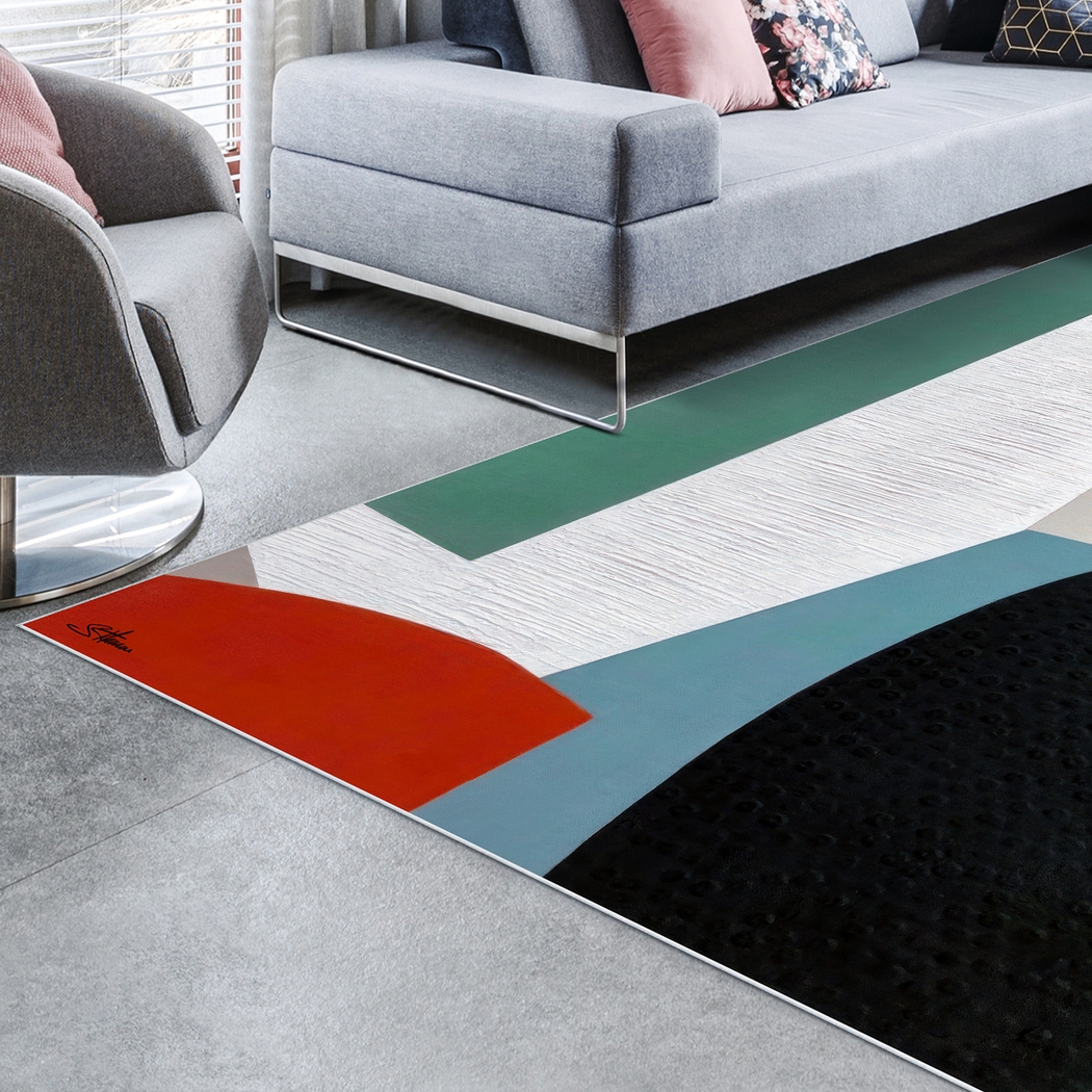 Dirgeshine Multi 7'7 x 10'5 Rug - Thumbnail - Image 3