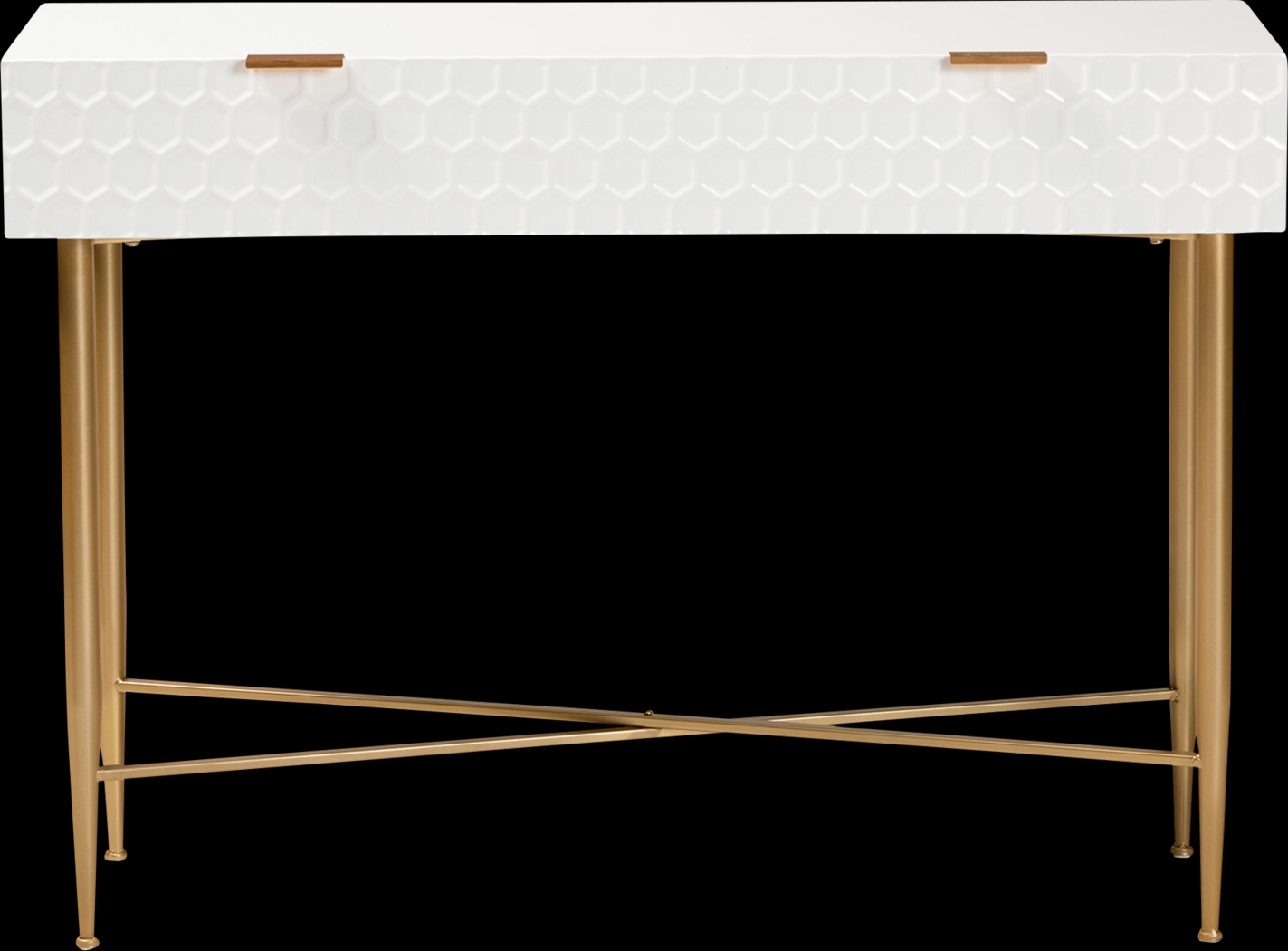 Dishion White Sofa Table - Thumbnail - Image 3