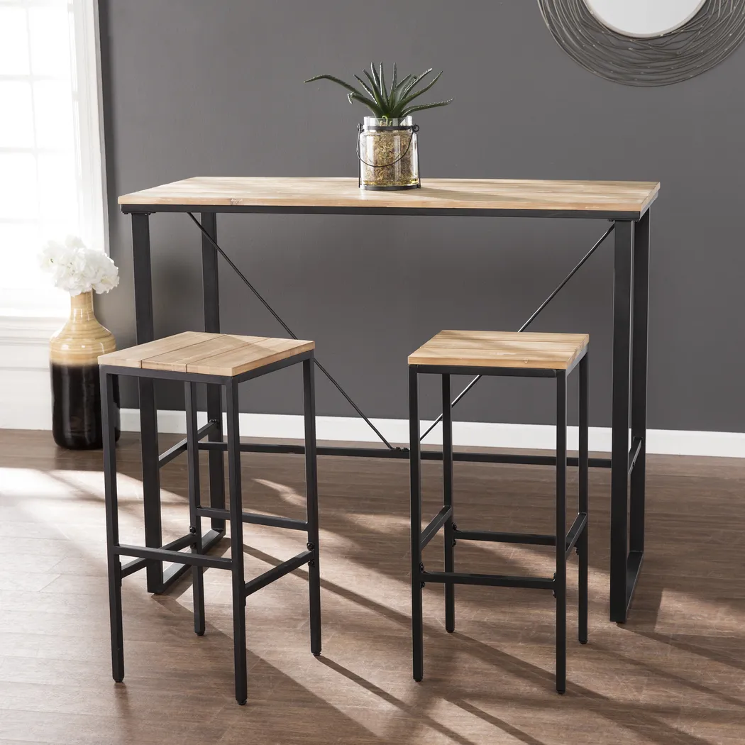 Dismuke Natural Outdoor Pub Table - Image 7