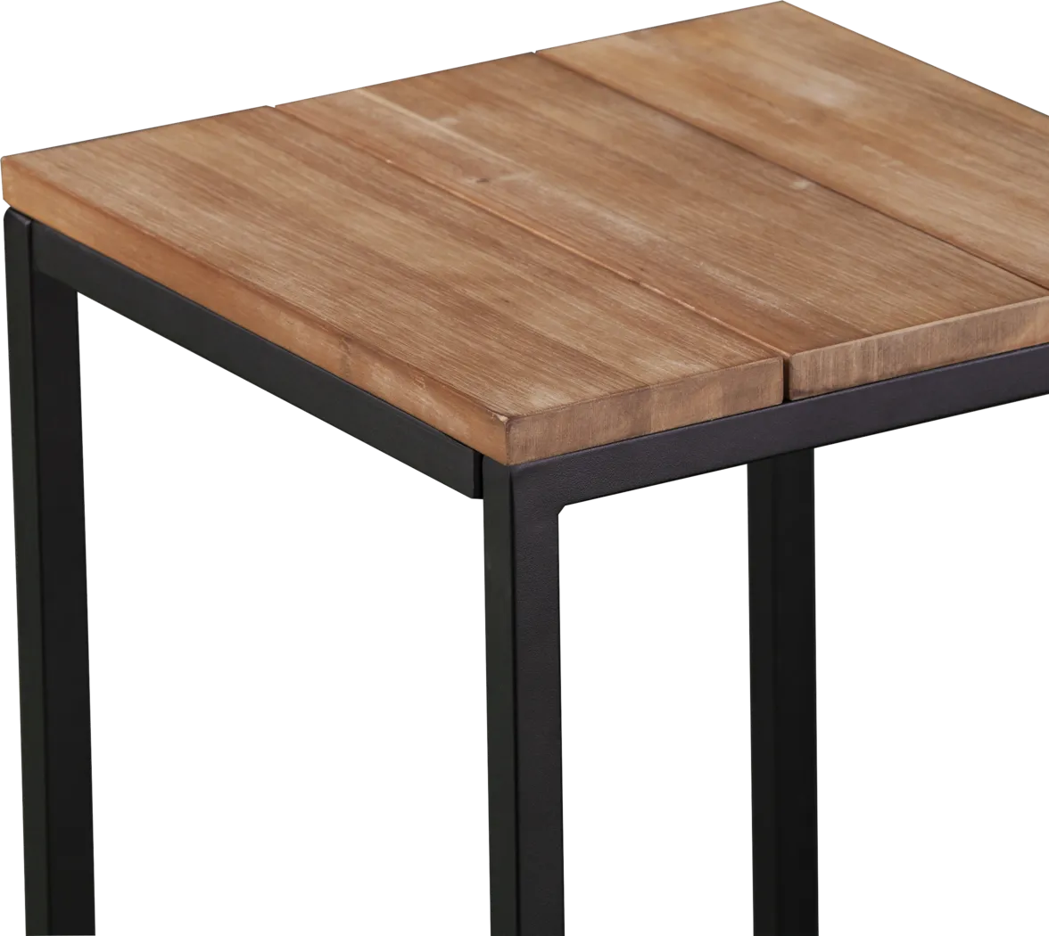 Dismuke Natural Outdoor Barstool, Set of 2 - Image 5