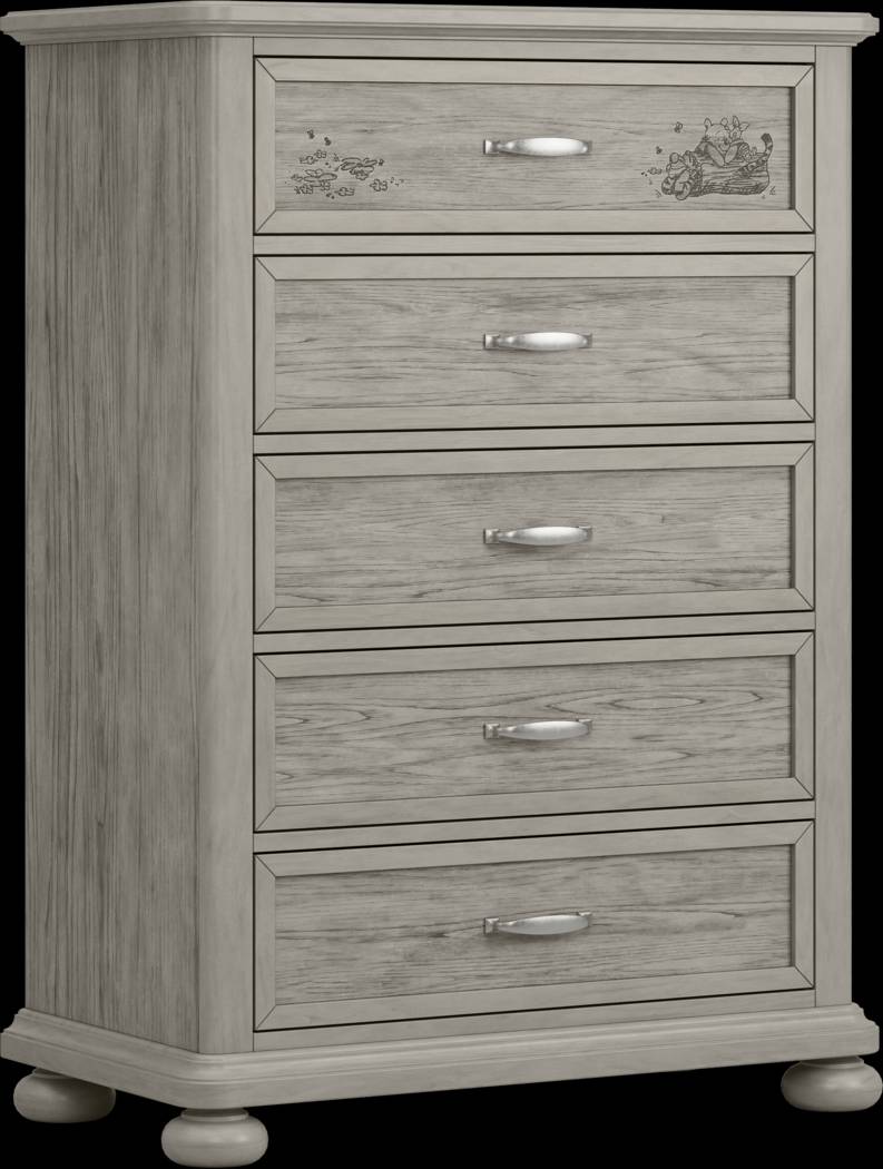 Disney Baby Woodland Adventures with Winnie the Pooh Classic Gray Chest - Thumbnail - Image 2