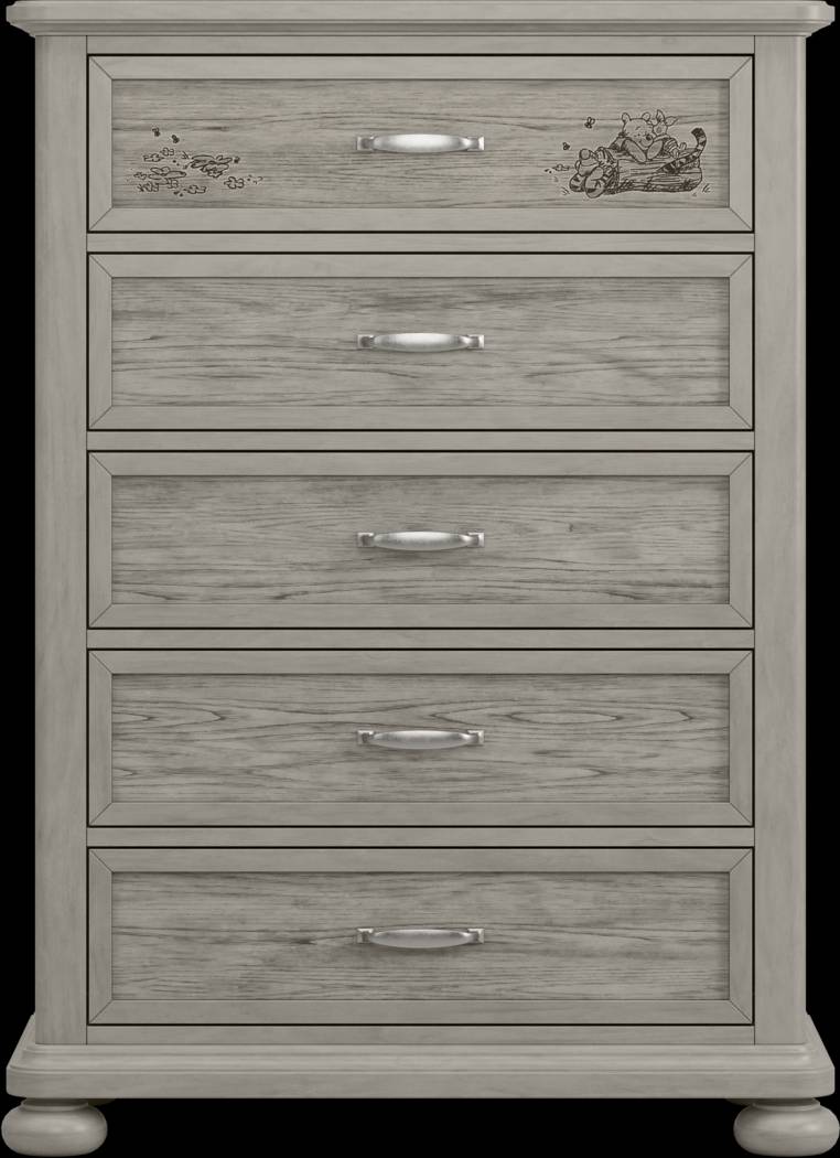 Disney Baby Woodland Adventures with Winnie the Pooh Classic Gray Chest - Thumbnail - Image 1