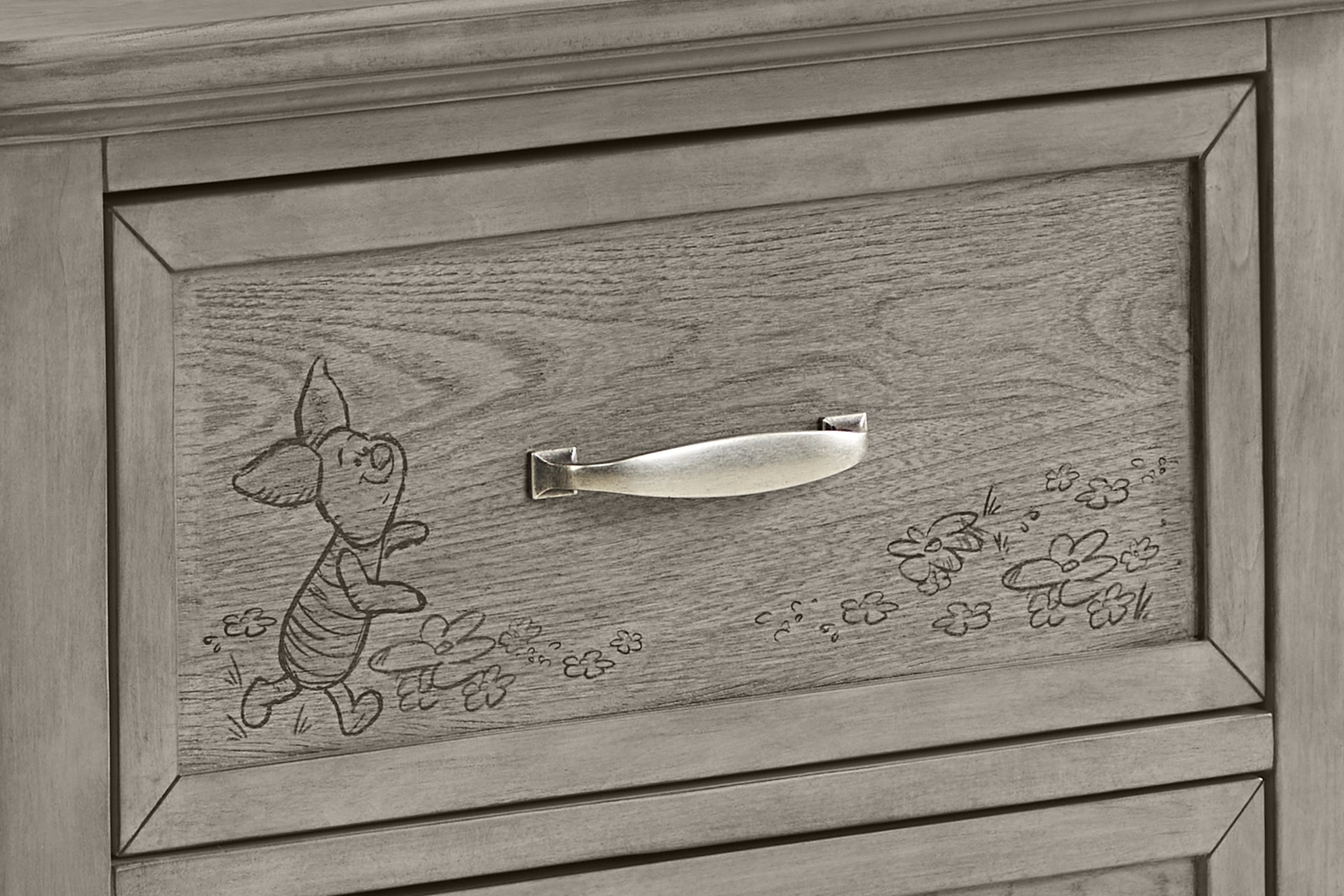 Disney Baby Woodland Adventures with Winnie the Pooh Classic Gray 5 Pc Full Platform Bedroom - Thumbnail - Image 13